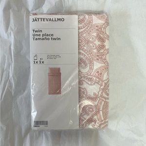 Twin size duvet and pillow case cover